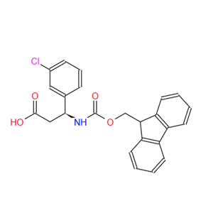 507472-16-4;FMOC-(S)-3-氨基-3-(3-氯苯基)-丙酸;FMoc-(S)-3-AMino-3-(3-chloro-phenyl)-propionic acid