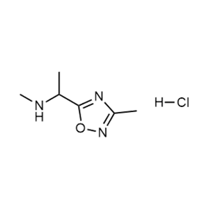 甲基[1-(3-甲基-1,2,4-噁二唑-5-基)乙基]胺盐酸盐,Methyl[1-(3-methyl-1,2,4-oxadiazol-5-yl)ethyl]amine hydrochloride