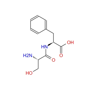 (2S)-2-{[(2S)-2-铵基-3-羟基丙酰基]氨基}-3-苯丙酸酯 16875-28-8