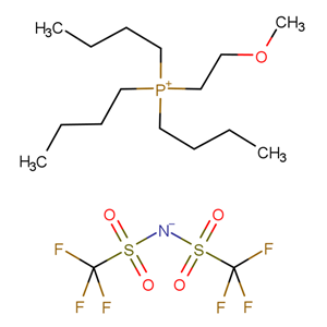 (2-甲氧基乙基)三丁基鏻双三氟甲基磺酰亚胺,Tributyl(2-methoxyethyl)phosphonium Bis(trifluoromethanesulfonyl)imide