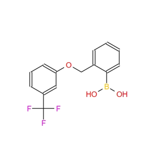 2-[(3'-(三氟甲基）苯氧基）甲基]苯基硼酸 1072951-60-0