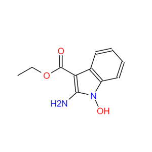 1-羟基-2-氨基吲哚-3-羧酸乙酯,ethyl 2-amino-1-hydroxyindole-3-carboxylate