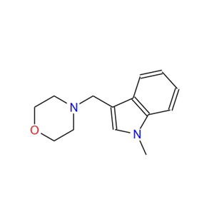 1-methyl-3-(morpholinomethyl)-indole,1-methyl-3-(morpholinomethyl)-indole
