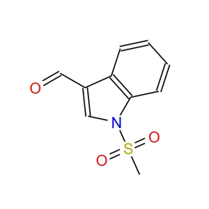 1-Methanesulfonyl-1H-indole-3-carbaldehyde,1-Methanesulfonyl-1H-indole-3-carbaldehyde