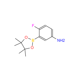 3-(4,5-二甲基-1,3,2-二硼戊环-2-基)-4-氟苯胺,4-Fluoro-3-(4,4,5,5-tetraMethyl-1,3,2-dioxaborolan-2-yl)aniline