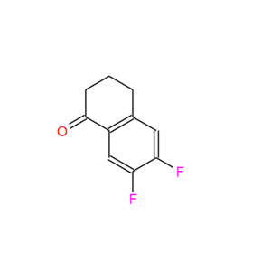 6,7二氟-3,4-二氢-2H-1-萘酮,6,7-difluoro-3,4-dihydro-2H-naphthalen-1-one