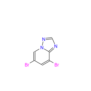 6,8-二溴-[1,2,4]噻唑并[1,5-A]吡啶,6,8-DibroMo-[1,2,4]triazolo[1,5-a]pyridine