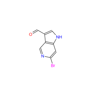 1000341-75-2 6-溴-1H-吡咯并[3,2-C]吡啶-3-甲醛