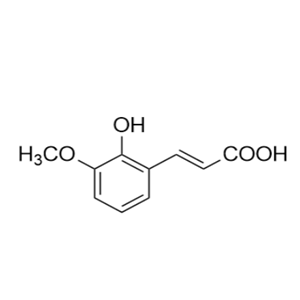 3-甲氧基-2-羟基肉桂酸