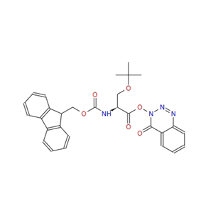 Fmoc-O-叔丁基-L-丝氨酸3,4-二氢-4-氧代-1,2,3-苯并三嗪-3-基酯 109434-27-7