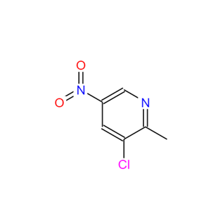 3-氯-2-甲基-5-硝基吡啶