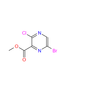 6-溴-3-氯-2-吡嗪甲酸甲酯,6-Bromo-3-chloro-2-pyrazinecarboxylic acid methyl ester