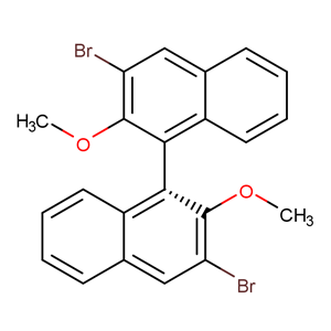(R)-3,3"-二溴-2,2"-二甲氧基-1,1"-联萘酚 75714-59-9