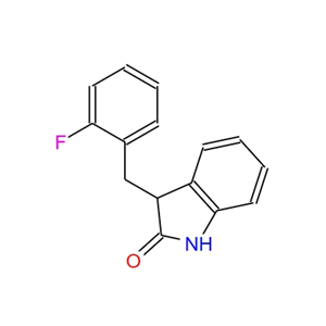 3-(2-fluorobenzyl)-1,3-dihydroindol-2-one,3-(2-fluorobenzyl)-1,3-dihydroindol-2-one