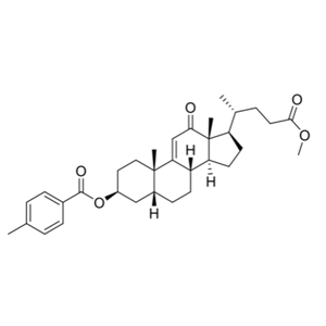 脱氧胆酸杂质1,Methyl-3β-(4-Methylbenzoyloxy)-12-oxo-Chol-9(11)-en-5β-cholanoate