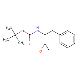 (1S)-1-(2R)-环氧乙基-2-苯乙基氨基甲酸叔丁酯  98760-08-8