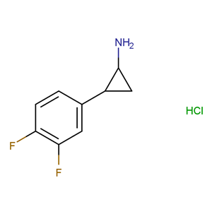 (1R,2S)-REL-2-(3,4-二氟苯基)环丙胺盐酸盐 1156491-10-9