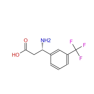 (S)-3-氨基-3-(3-(三氟甲基)苯基)丙酸,(S)-3-Amino-3-(3-(trifluoromethyl)phenyl)propanoic acid