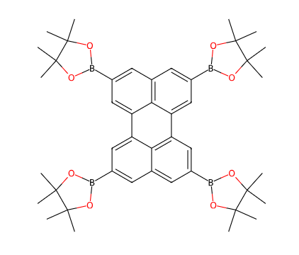 2,5,8,11-四(4,4,5,5-四甲基-1,3,2-二氧硼戊环-2-基)二萘嵌苯;苝-2,5,8,11-四硼酸片哪醇酯,4,4,5,5-tetramethyl-2-[5,8,11-tris(4,4,5,5-tetramethyl-1,3,2-dioxaborolan-2-yl)perylen-2-yl]-1,3,2-dioxaborolane