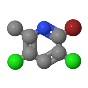 2-溴-3,5-二氯-6-甲基吡啶,Pyridine, 2-bromo-3,5-dichloro-6-methyl-