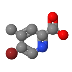 5-溴-4-甲基吡啶-2-甲酸,5-BROMO-4-METHYL-PYRIDINE-2-CARBOXYLIC ACID
