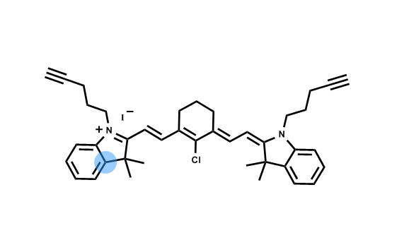 IR-780戊炔 碘化物,3H-Indolium,2-[2-[2-chloro-3-[(1-ethyl-1,3-dihydro-3,3-dimethyl-2H-indol-2-ylidene)ethylidene]-1-cyclohexen-1-yl]ethenyl]-1-ethyl-3,3-dimethyl-, iodide