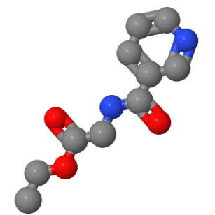 烟酰甘氨酸乙酯,(PYRIDINE-3-CARBONYL)-AMINO-ACETIC ACID ETHYL ESTER