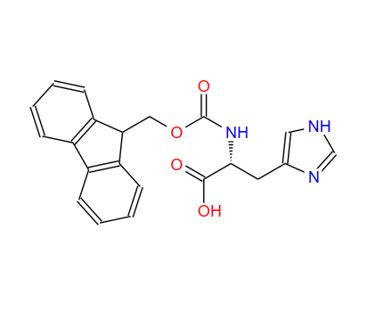 N-芴甲氧羰基-D-组氨酸,FMOC-D-HIS-OH