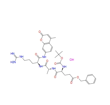 Boc-Glu(OBzl)-Ala-Arg-AMC · HCl,Boc-Glu(OBzl)-Ala-Arg-AMC · HCl