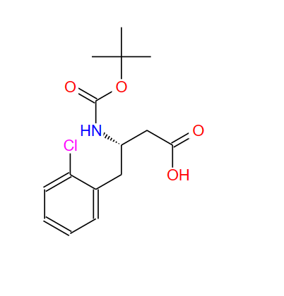 BOC-(S)-3-氨基-4-(2-氯苯基)-丁酸,BOC-(S)-3-AMINO-4-(2-CHLORO-PHENYL)-BUTYRIC ACID