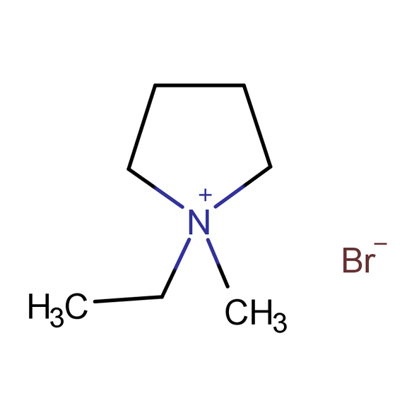 N-乙基-N-甲基吡咯烷溴盐,N-ethyl-N-methylpyrrolidinium bromide