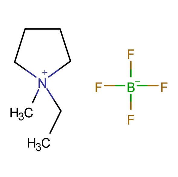 N-乙基-N-甲基吡咯烷四氟硼酸盐,N-ethyl-N-methylpyrrolidinium tetrafluoroborate