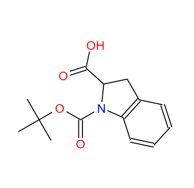1-(叔丁氧基羰基)-2-吲哚啉羧酸,1-(TERT-BUTOXYCARBONYL)-2-INDOLINECARBOXYLIC ACID