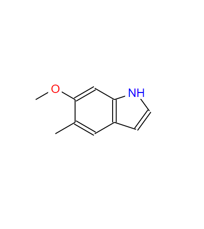 6-甲氧基-1H-吲哚-5-甲基,6-Methoxy-5-methyl-1H-indole