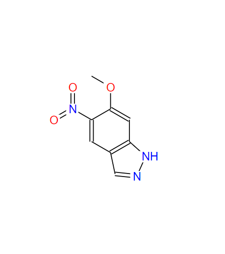 5-硝基-6-甲氧基-吲唑,6-Methoxy-5-nitro-1H-indazole