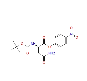 N-叔丁氧羰基-D-天冬氨酸对硝基苯酯,4-nitrophenyl (2R)-2-{[(tert-butoxy)carbonyl]amino}-3-carbamoylpropanoate
