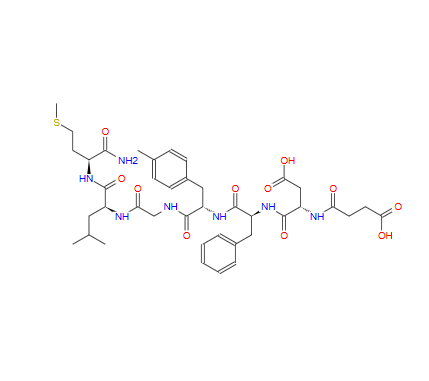 SUCCINYL-ASP-PHE-ME-PHE-GLY-LEU-MET-NH2,SENKTIDE