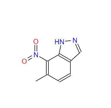 6-甲基-7-硝基-1H-吲唑,6-Methyl-7-nitro-1H-indazole