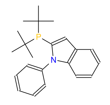 2-二叔丁基膦-1-苯基吲哚,2-(Di-tert-butylphosphino)-1-phenylindole