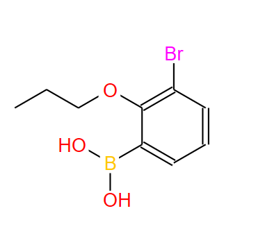 3-溴-2-丙氧基苯基硼酸,3-BROMO-2-PROPOXYPHENYLBORONIC ACID