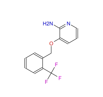 3-(2-trifluoromethyl-benzyloxy)-pyridin-2-ylamine,3-(2-trifluoromethyl-benzyloxy)-pyridin-2-ylamine