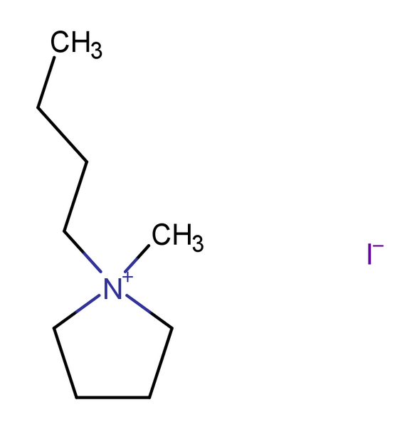 N-丁基-N-甲基吡咯烷碘盐,N-butyl-N-methylpyrrolidinium iodide