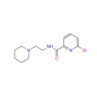 6-bromo-pyridine-2-carboxylic acid(2-piperidin-1-yl-ethyl)amide,6-bromo-pyridine-2-carboxylic acid(2-piperidin-1-yl-ethyl)amide