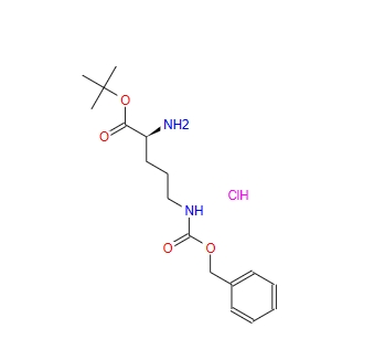 (S)-2-氨基-5-(((苄氧基)羰基)氨基)戊酸叔丁酯盐酸盐,tert-Butyl (S)-2-amino-5-(((benzyloxy)carbonyl)amino)pentanoate hydrochloride