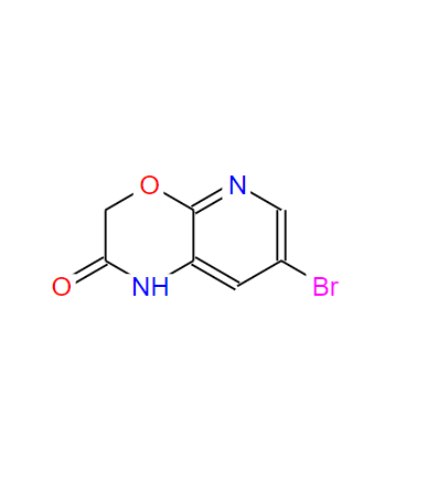 7-溴-1H-吡咯并[2,3-B][1,4]惡嗪-2(3H)-酮,7-BROMO-1H-PYRIDO[2,3-B][1,4]OXAZIN-2(3H)-ONE