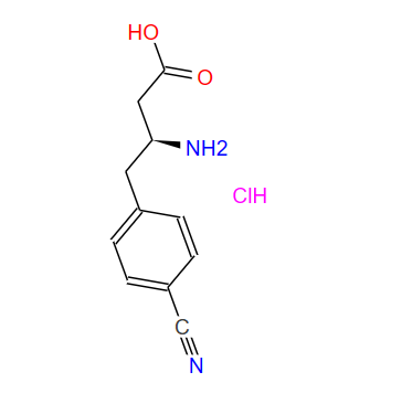 (S)-3-氨基-4-(4-氰基苯基)丁酸,(S)-3-AMINO-4-(4-CYANOPHENYL)BUTANOIC ACID HYDROCHLORIDE