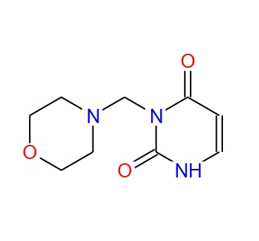3-morpholin-4-ylmethyl-1H-pyrimidine-2,4-dione,3-morpholin-4-ylmethyl-1H-pyrimidine-2,4-dione