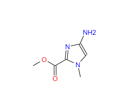 4 -氨基- 1 -甲基- 1H-咪唑2 -羧酸甲酯,METHYL 4-AMINO-1-METHYL-1H-IMIDAZOLE-2-CARBOXYLATE