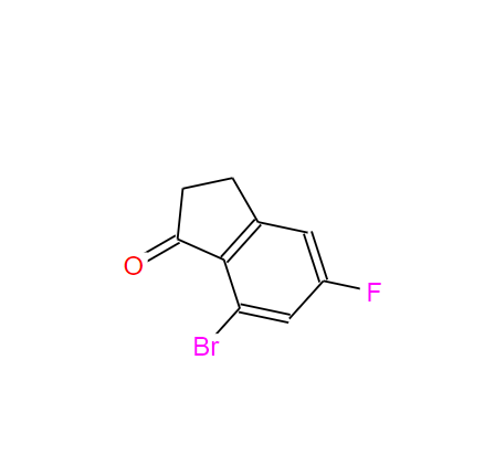7-溴-5-氟-1-茚酮,7-BroMo-5-fluoro-1-indanone