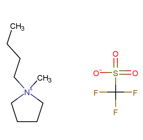N-丁基-N-甲基吡咯烷三氟甲烷磺酸盐,N-butyl-N-methylpyrrolidinium trifluoroacetate